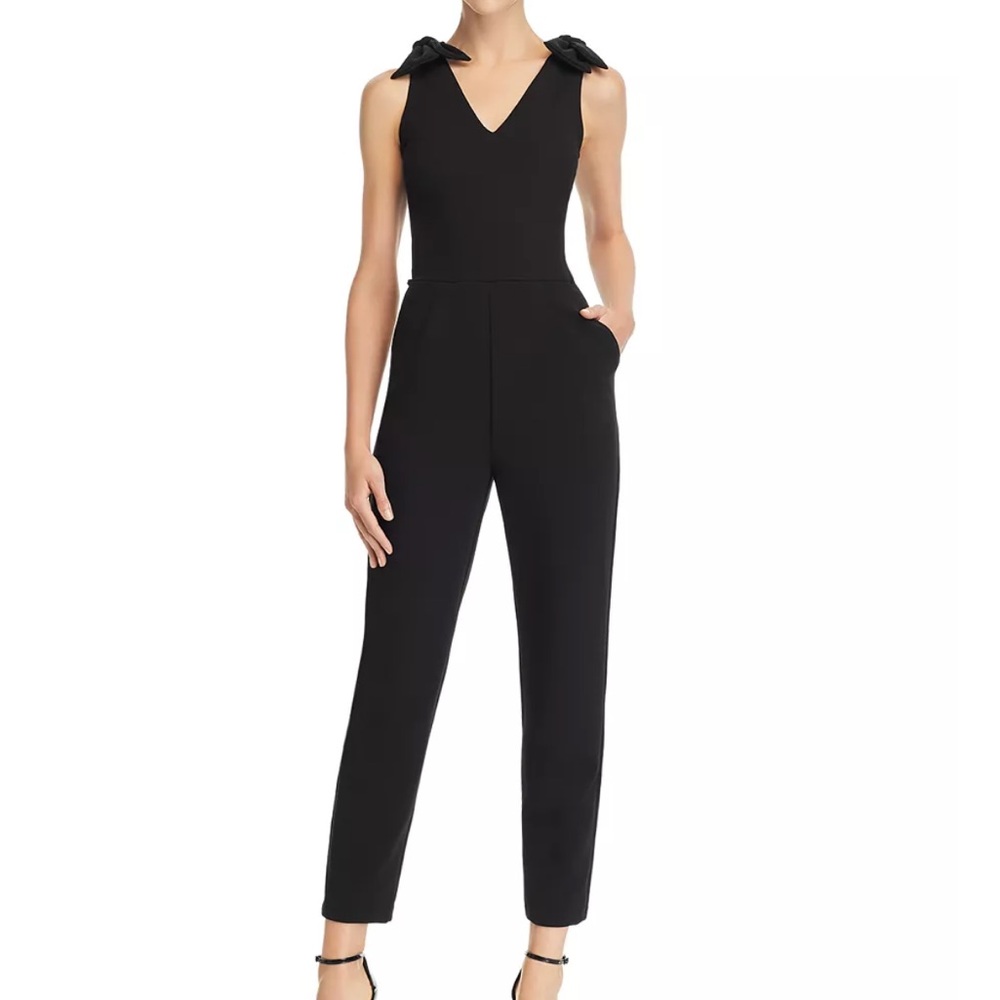 Red Wide Leg Jumpsuit – Formal, Wedding Guest, Cocktail